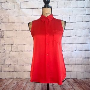 🌹 NWOT Gorgeous THEORY silk buttoned blouse